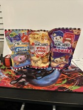 Disney Munchlings Lot Of 3 Scented Plush Collectibles: Chips, Popcorn  Cookies