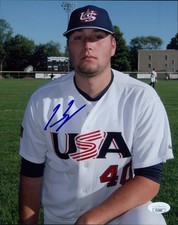 Lance Lynn Team USA Signed 8x10 Glossy Photo JSA Authenticated