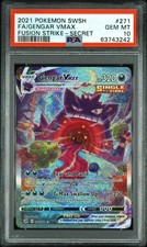 pokemon cards gengar vmax Rare Gengar Vmax Pokemon Card Credit Card Credit Card Skin – Anime Town  Creations