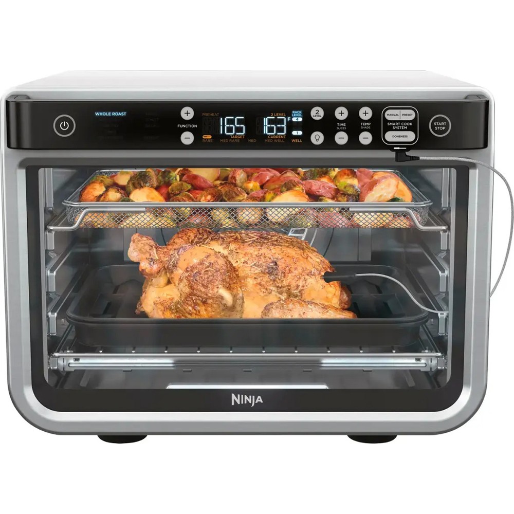 Ninja DT251 Foodi 10-in-1 Smart XL Air Fry Oven for Baking Broiling Toasting Roasting-image
