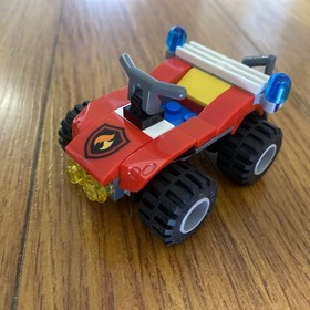 LEGO CITY 60105 Fire Atv 100% Complete In Like New Condition W/ Instructions