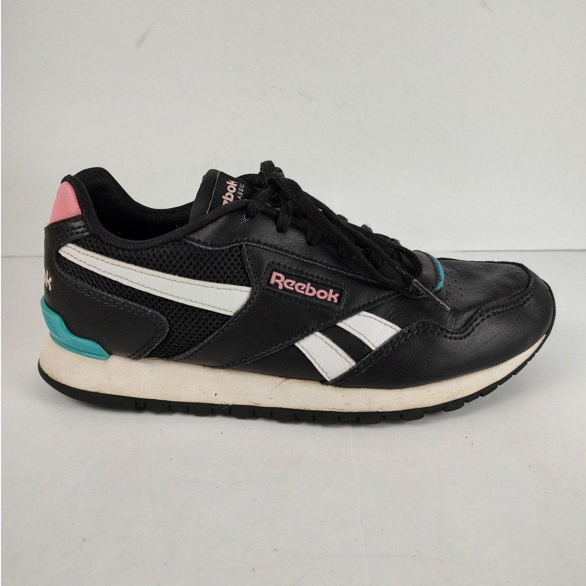 Reebok Classic Harman Run Black Retro Women's Trainers Size 7