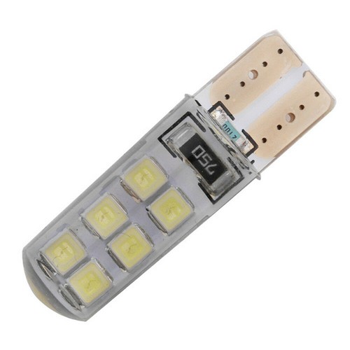 10x Xenon White T10 W5W 12-SMD 2835 LED Canbus Error Free Silica Light Bulbs.sn - Picture 4 of 9