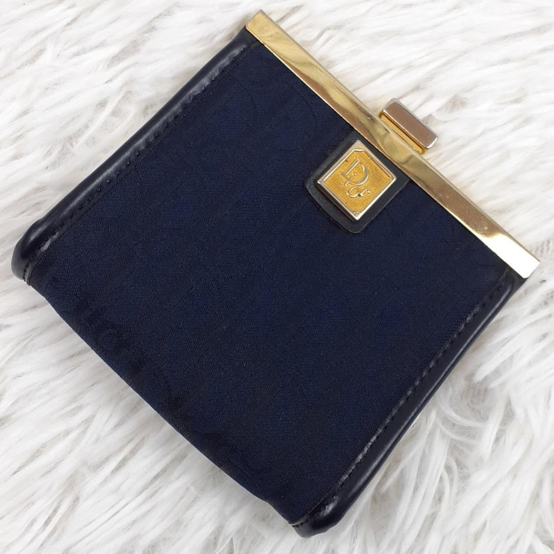 Dior Trotter Logo Coin Purse Made in France