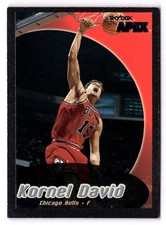 Kornel David 1999-00 Skybox Apex #7 Chicago Bulls - tarjetas ilimitadas