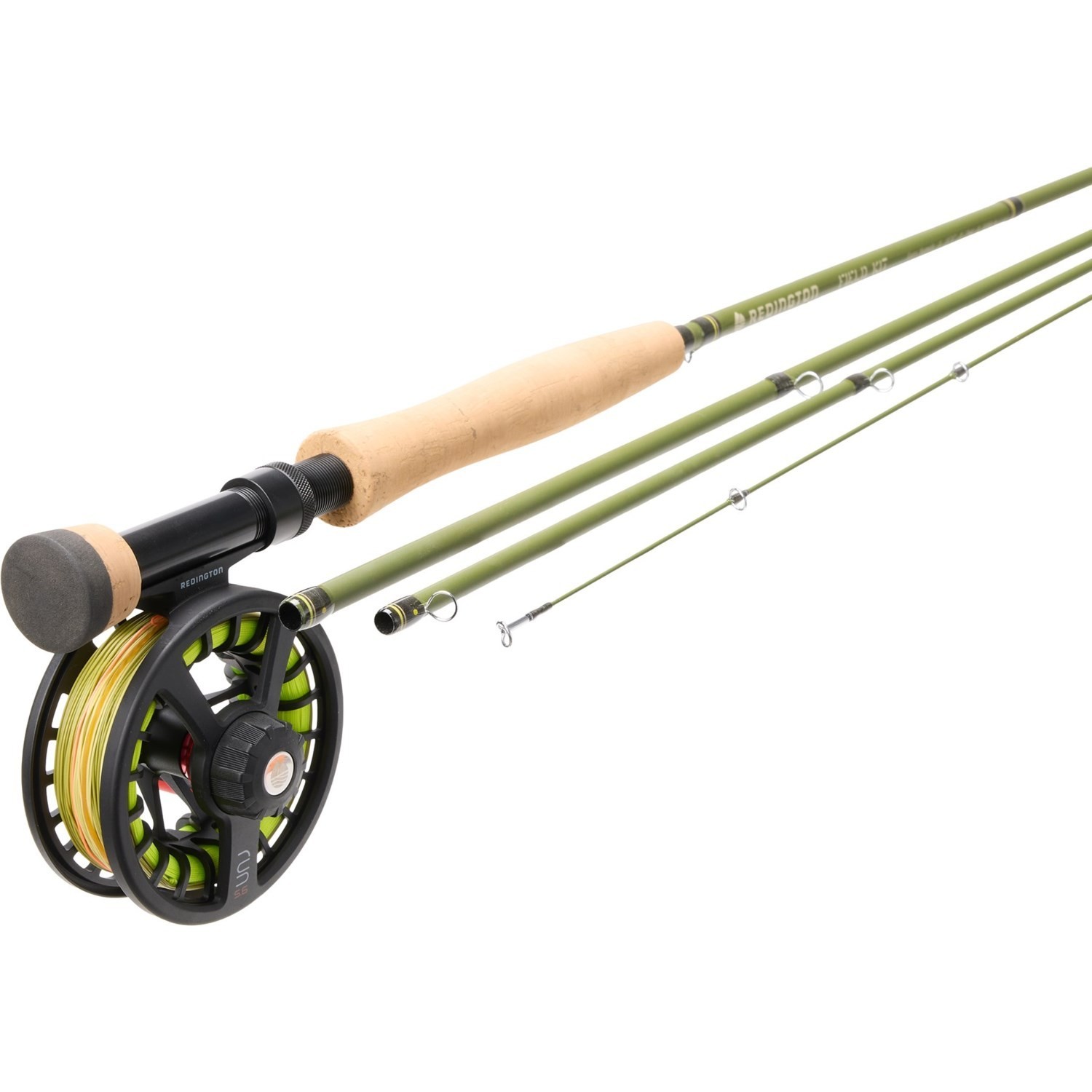 Redington Euro Nymph II Field Kit Fly Fishing Rod Reel Line 