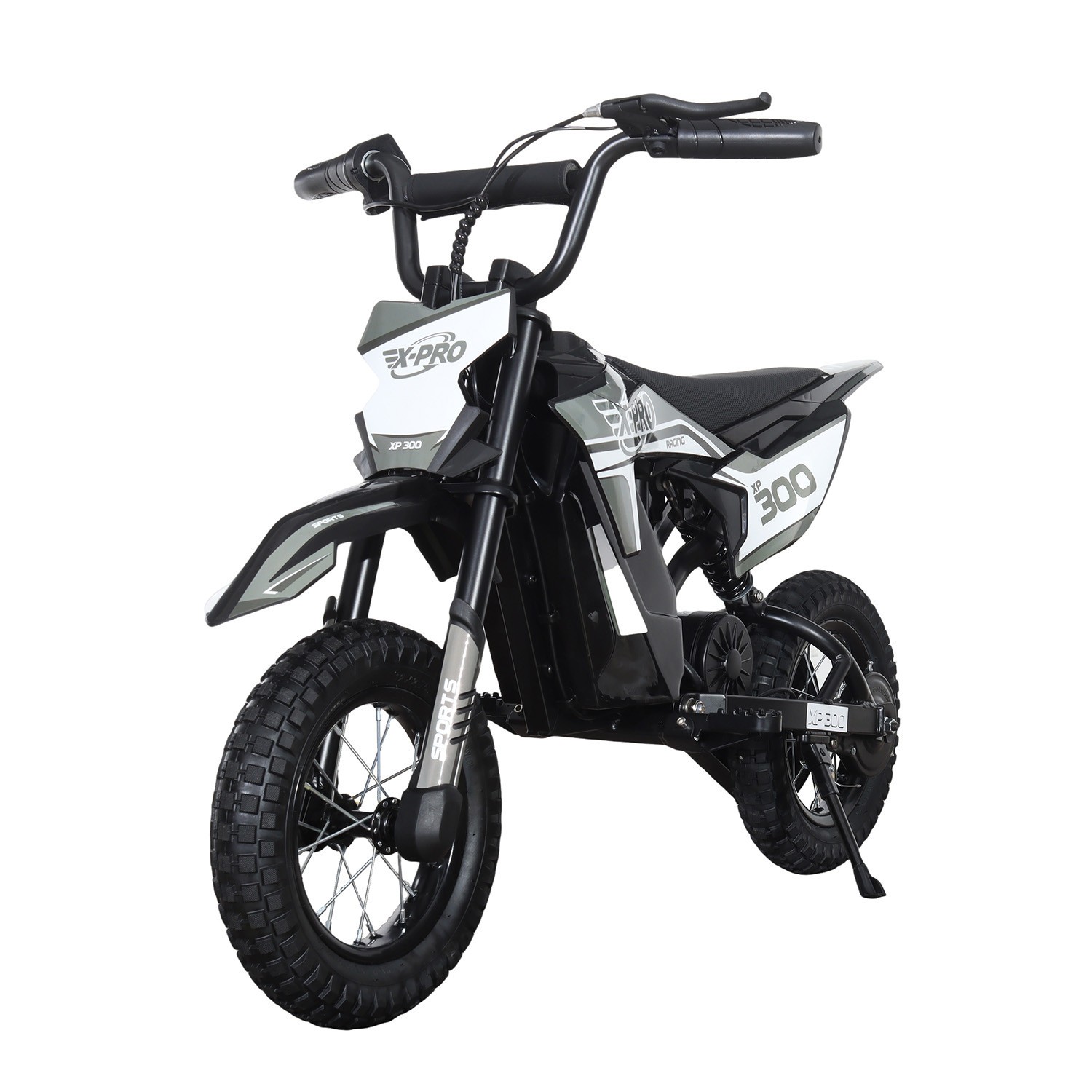 X-PRO 300W 36V Electric Dirt Bike with Adjustable Speed, 12" Pneumatic Tires