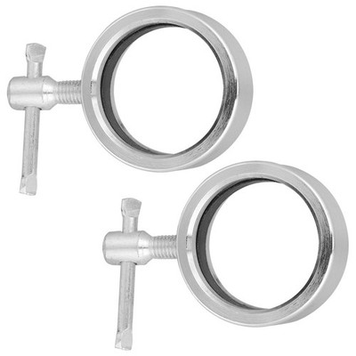  2 PCS Hantelklemmen Gewichtheberklemmen Hantelstange Federverschluss