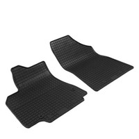 Gummi-FußMatten Peugeot Partner 2008-2018 (Vorne) Petex Passgenau Auto Set