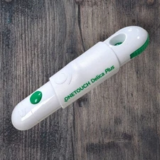 NEW One Touch  Delica Plus Lancet Lancing Device with 7 Depth Settings