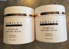 2x DRMTLGY Pumpkin Enzyme Mask 5.5 oz NWOB
