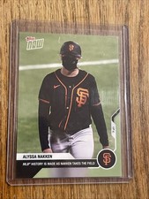 2020 Topps Now #ST-2 Alyssa Nakken San Francisco Giants SHARP