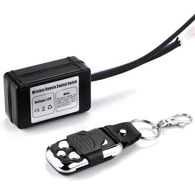 Wireless Fernbedienung Strobe Schalterrelais für LED Lichtleiste Auto DC12V-24V