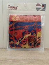 Ethika Orange Painted TigerBoxer Briefs Medium