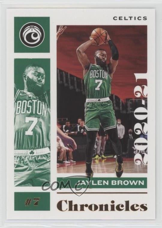 2020-21 Panini Chronicles Chronicles Bronze Jaylen Brown #45 0m0g