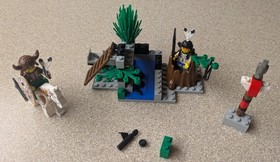LEGO Vintage Western Raindance Ridge Set 6718 100% Complete w/ Instructions
