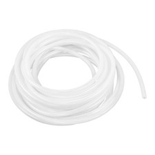50ft 1/4" ID x 7/16" OD Clear Reinforced PVC Hose, High Pressure Flexible