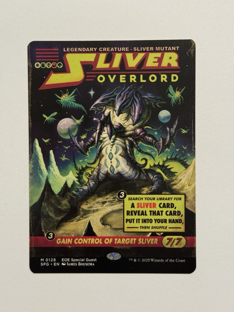 Sliver Overlord (Showcase) Special Guests Regular NM Free