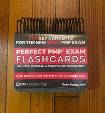 PMP EXAM FLASH CARDS | SCOTT PAYNE | 2022 | Waterfall & Agile Project Management