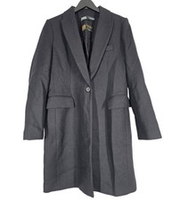 Zara Manteco Trenchcoat Gr. S schwarz Smart W...