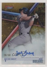 2018 Bowman's Best of Gold Refractor 28/50 Josh Breaux #B18-KRO Auto 6fs