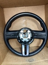 07-09 Mustang Gt500 Black Leather Red Stitch Steering Wheel Cruise Oem