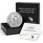 2020-P ATB Marsh-Billings-Rockefeller 5oz .999 Fine Silver Coin NIB w/all OGP