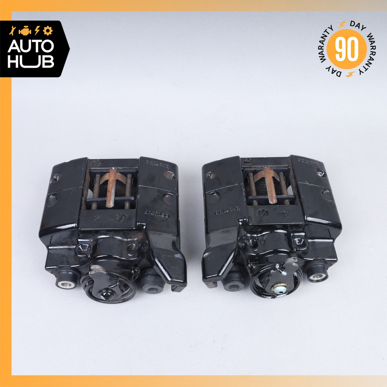 05-12 Aston Martin DB9 / Ford GT Parking Brake Calipers Set 7G432C464BA OEM