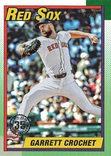 2025 TOPPS - GARRETT CROCHET GREEN 35TH ANNIVERSARY