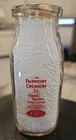 Vintage Fairmont Creamery Half Pint Cream Milk Glass Bottle Farmhouse Chic!