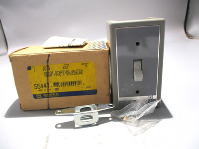 NEW SQUARE D 2510-KG1 MANUAL MOTOR STARTER COMPLETE