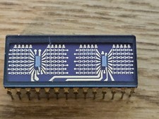 Rare Gold HP HDSP-2451 Vintage Yellow 5x7 Alphanumeric LED Display Ceramic NOS
