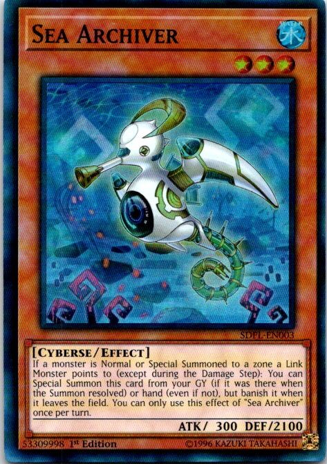 Structure Deck: Powercode Link #SDPL-EN003 Sea Archiver