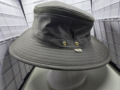 Tilley The Airflo Hiking Hat 7 3/4 Size XL Sun Fishing Outdoors Grey 