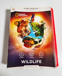 View Master Virtual Reality National Geographic Wildlife Experience Pack Ages 7+