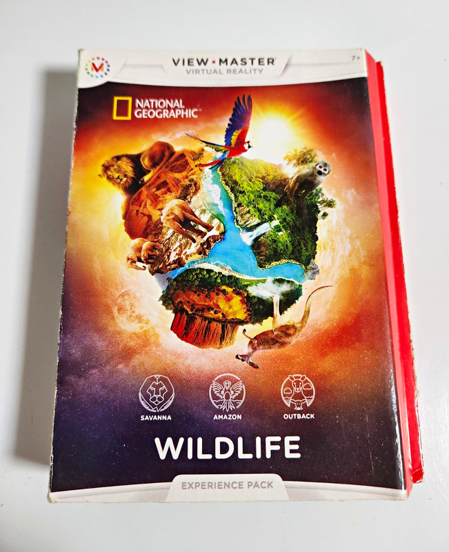 View Master Virtual Reality National Geographic Wildlife Experience Pack Ages 7+
