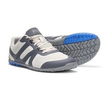Zapato descalzo Xero HFS Original Road Runner - para hombre talla 12, gris claro/azul