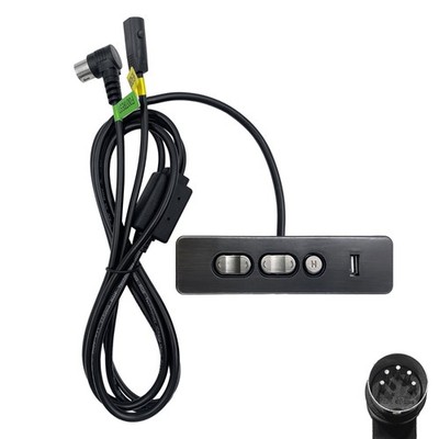 Power Recliner Switch DL-SK-091-D2-01 Replacement 5 Male 2 Female Pin Connector