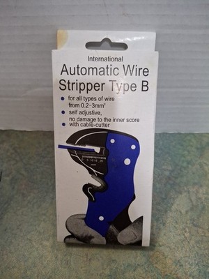 International Automatic Wire Stripper & Cable Cutter NIB