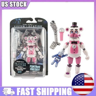 Sister Location Five Nights At Freddy Funtime Freddy 5'' Action Figure Toy