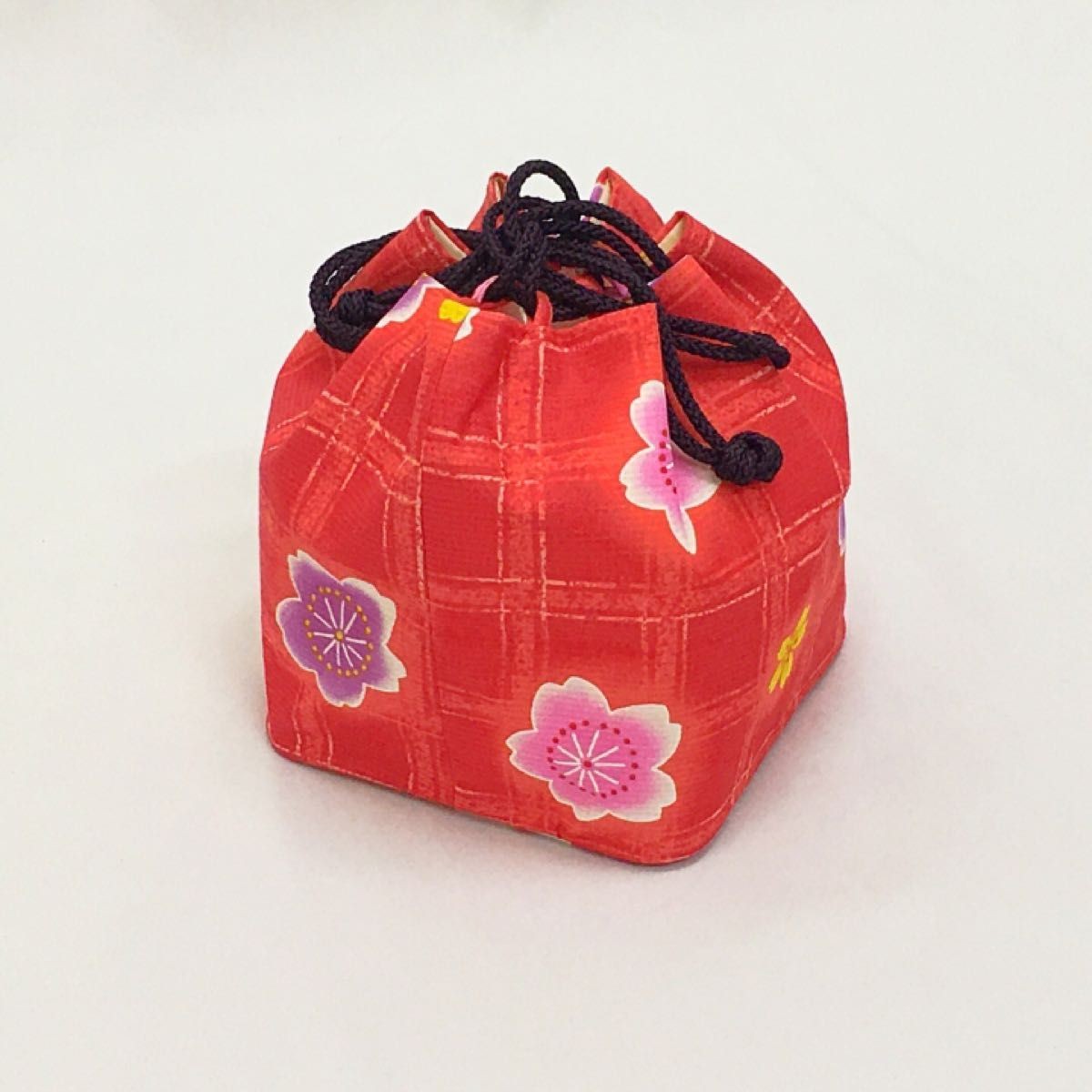 [New] Drawstring Drawstring Bag Kinchaku Yukata Y… - image 2