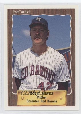 1990 ProCards Minor League Scott Service #600 Rookie RC 0f4