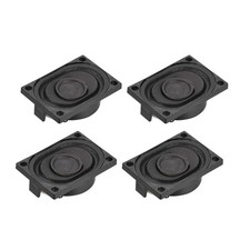 4 Pcs 4 Ohm 3W Round Internal Magnet Speaker for Laptop Loudspeaker