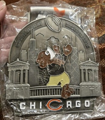 NIP 2020 Chicago Bears 5K Medal