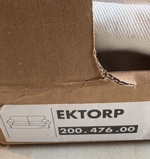 Ikea Ektorp Sofa Cover Blekinge White 2 Seat Sofa Cover 200.476.00 Cotton NEW