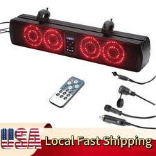 26'' RGB Multicolor UTV Sound Bar Bluetooth Speaker System for Polaris RZR Talon