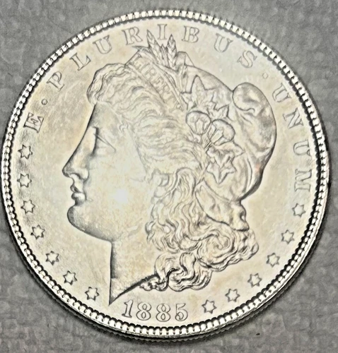 1885 P Morgan Brilliant BU/GEM, georgous, no shipping, no reserve, Sigma tested+