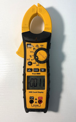IDEAL 61-747 400A AC/DC True RMS TightSight Digital Clamp Meter No Leads Or Case