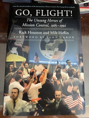 Go Flight Signed NASA Flight Directors Neil Hutchinson Charles Lewis Space
