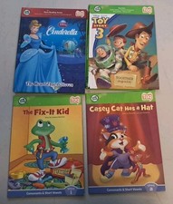 Lot Of Leap Frog Tag Books Toy Story Cinderel...